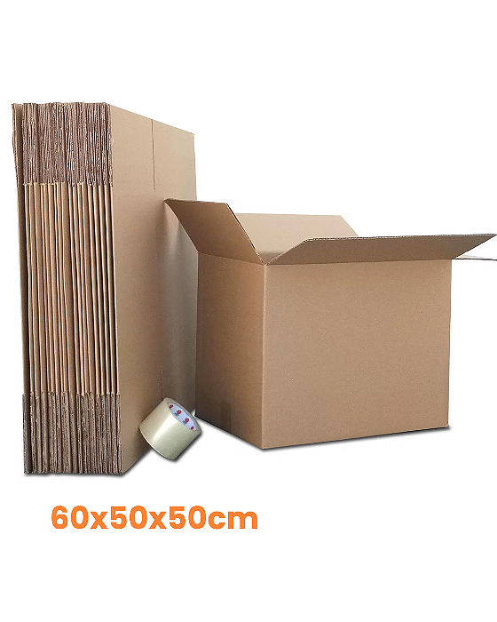 Caixa de Papelão - 60x50x50cm