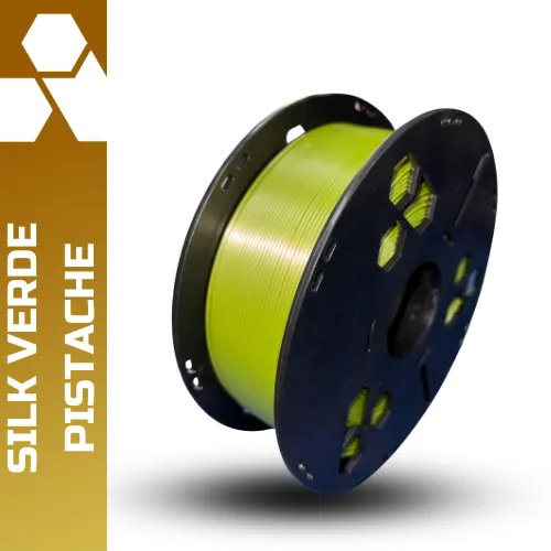 Filamento Triade 3D PLA Silk Verde Pistache 1kg