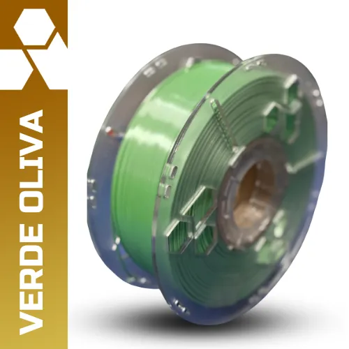 Filamento Triade 3D PLA Silk Verde Oliva 1kg
