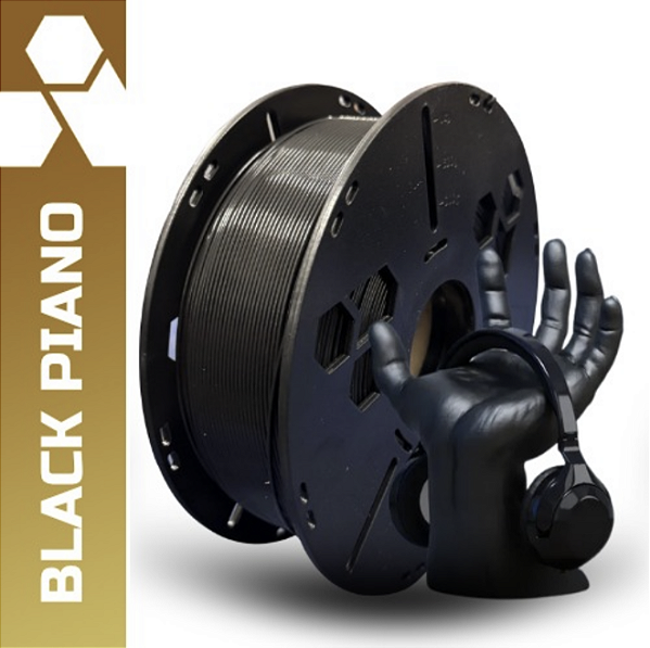 Filamento Triade 3D PLA Classic Preto (black piano) 1kg