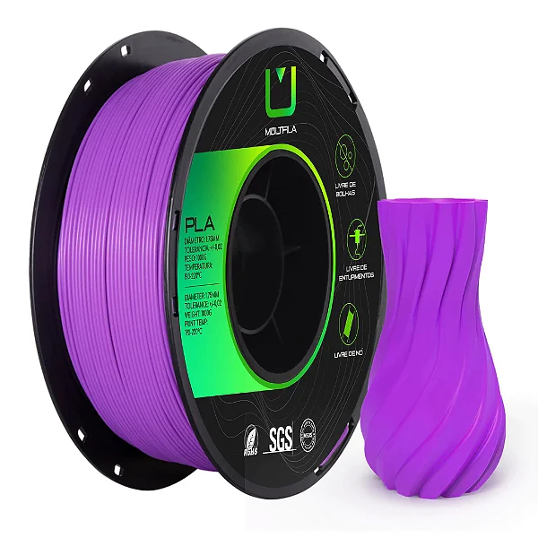 Filamento Multfila PLA Roxo 1kg