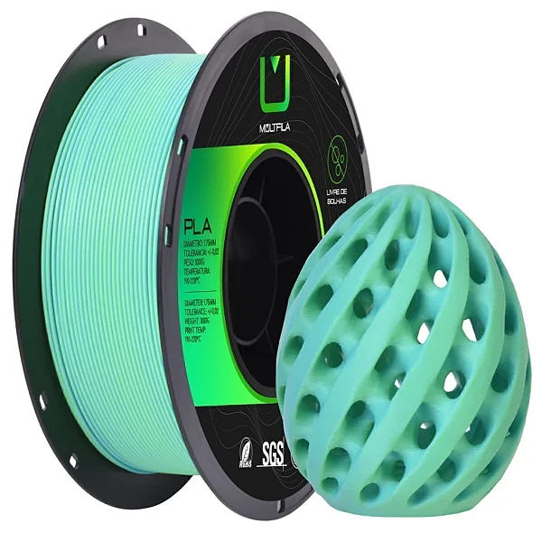 Filamento Multfila PLA Matte Azul/Verde 1kg