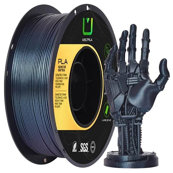 Filamento Multfila PLA Galaxy Azul 1kg