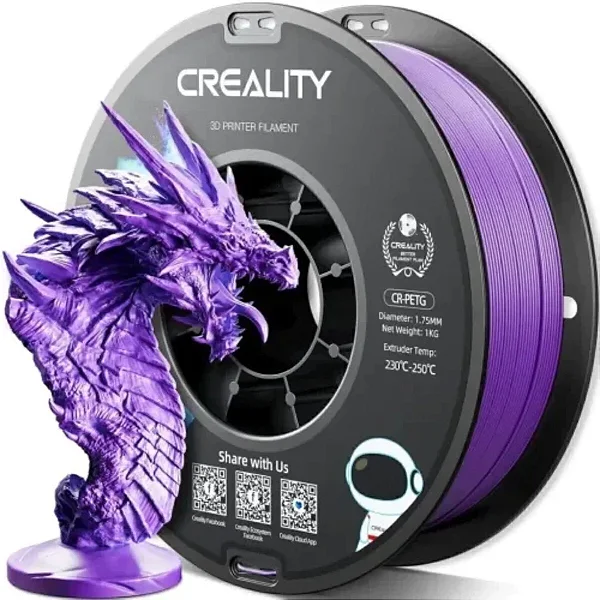 Filamento Creality PETG CR Roxo 1kg