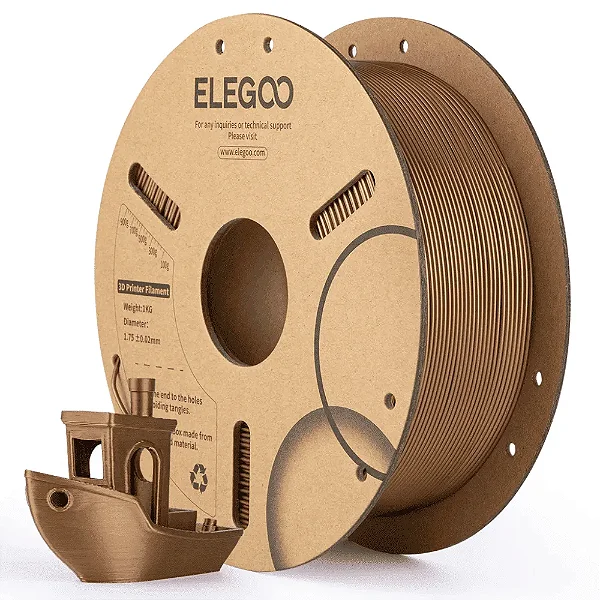 Filamento Elegoo PLA Bronze 1kg