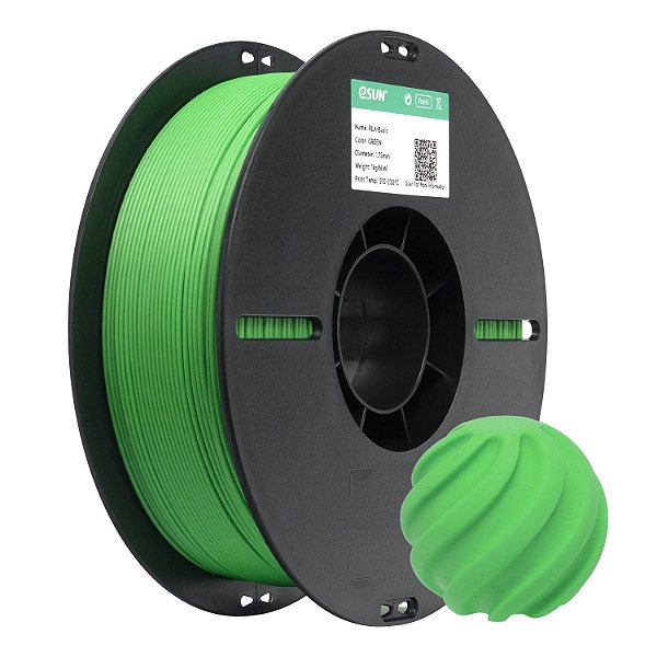 Filamento Esun PLA Basic Verde 1kg