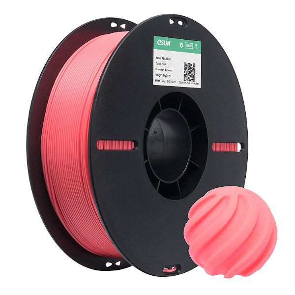 Filamento Esun PLA Basic Rosa 1kg