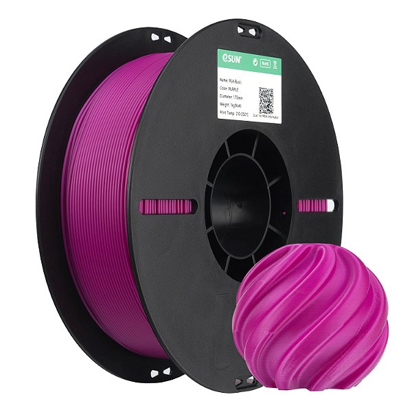 Filamento Esun PLA Basic Roxo 1kg