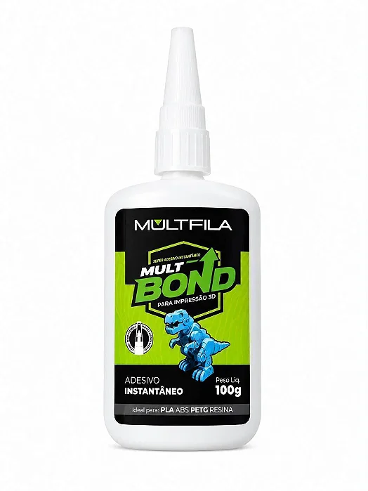Super Adesivo Instantâneo Alta Viscosidade Multbond 100g