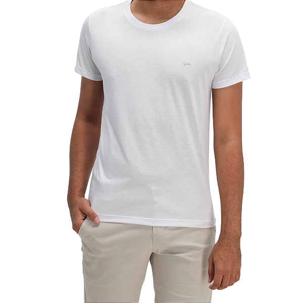 Camiseta Ogochi M/C Essencial Slim - Branco