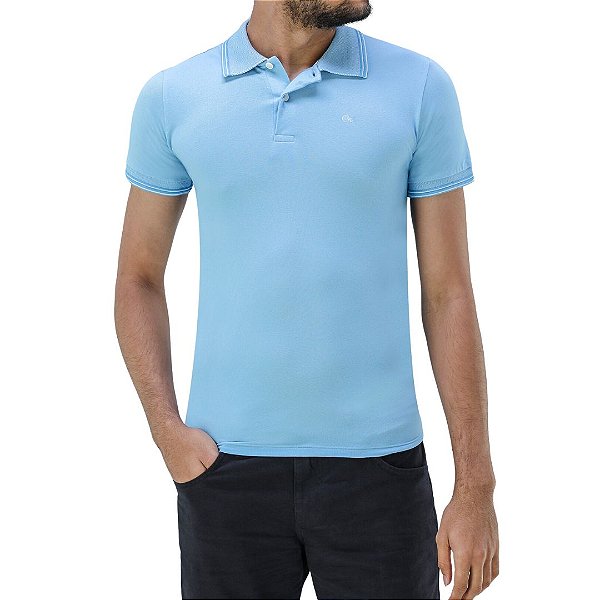 Camiseta Ogochi Gola Polo Casual Slim Masc.7484025-0089