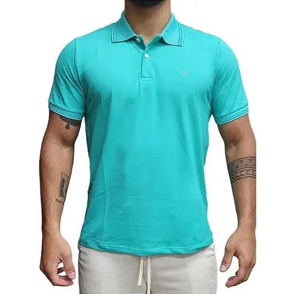 Camiseta Ogochi Gola Polo Casual Slim Masc.7484025-0037