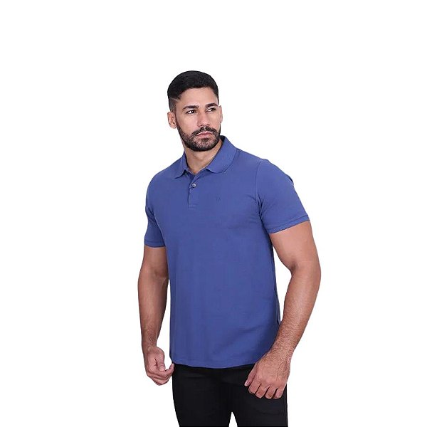 Camiseta Ogochi Gola Polo Essencial Slim Masculina