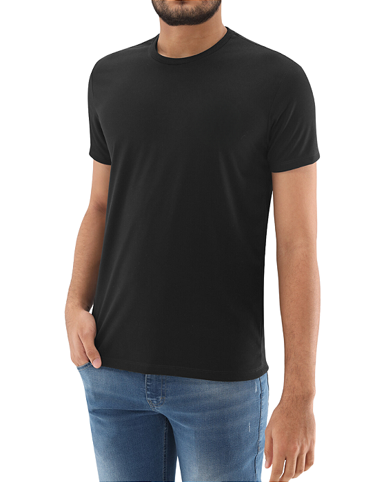 Camiseta Ogochi Essencial Slim Masculina M/C Preto