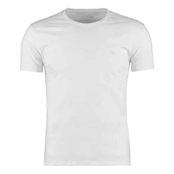 Camiseta Ogochi Plus Size Masculino Branca Manga Curta