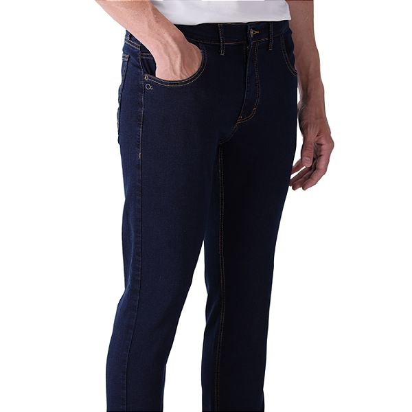 Calça Jeans Ogochi Masculina Jeans Escuro
