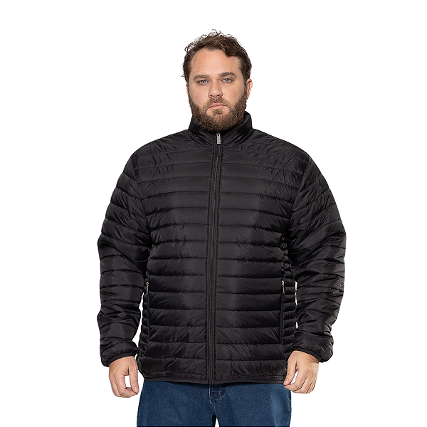 Jaqueta Puffer Plus Size Masculina Crocker Poliamida Inverno