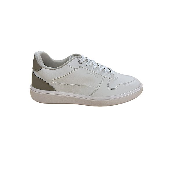 Tênis Ogochi Masculino Casual Street Bege Confortável