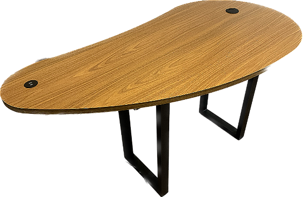 Mesa orgânica para atendimento 120X60cm