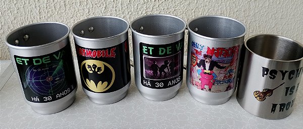 Caneca de Alumínio Personalizada 600ml Premium