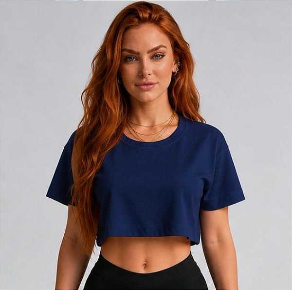 CROPPED SUED LISO