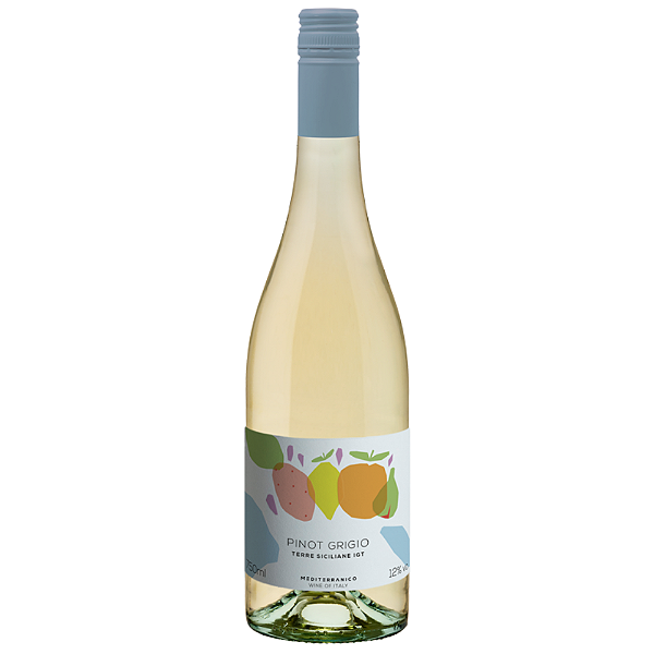 Vinho Branco Mediterranico Pinot Grigio IGT Terre Siciliane 750ml