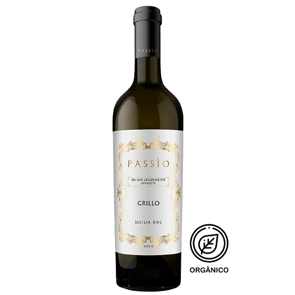 Vinho Branco Passio Grillo Sicilia DOC 750ml