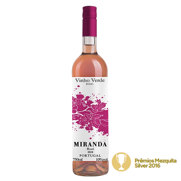 Vinho Rosé Miranda Vinho Verde 750ml