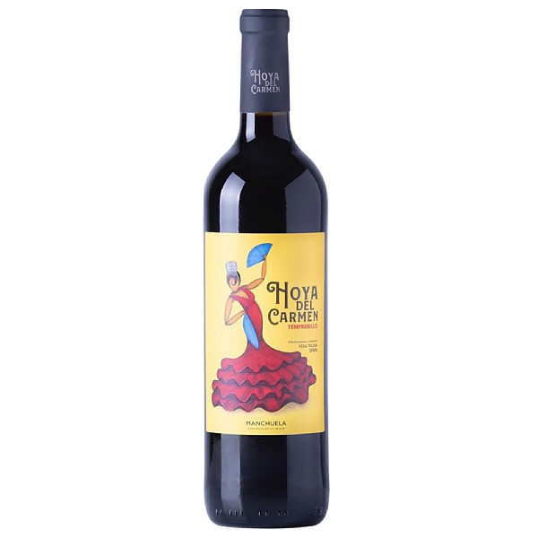 Vinho Tinto Hoya del Carmen Tempranillo DO Manchuela 750ml
