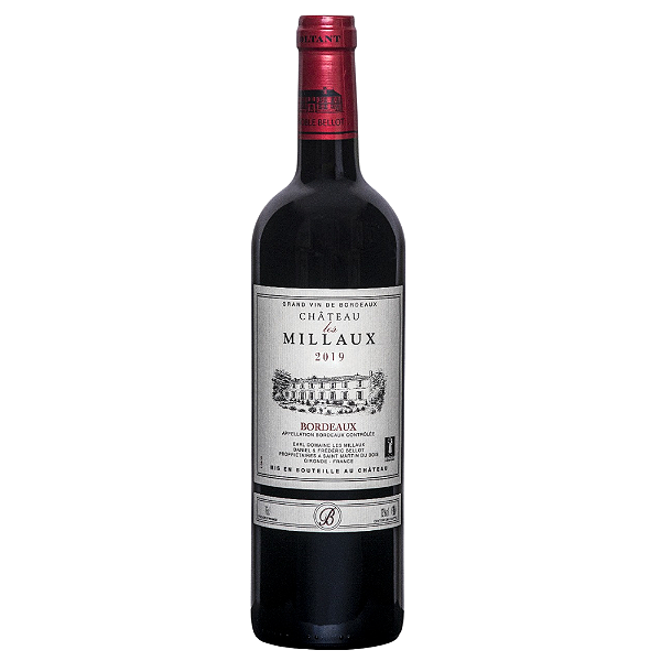 Vinho Tinto Château Les Millaux Bordeaux 750ml