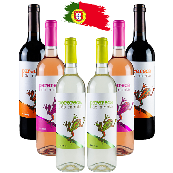 Kit Vinhos Perereca do Monte - 6 Unidades