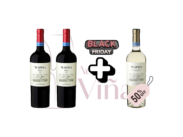 Kit Vinhos Wapisa Patagônia