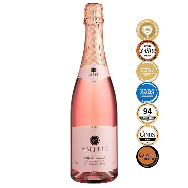 Espumante Amitié Brut Rosé 750ml
