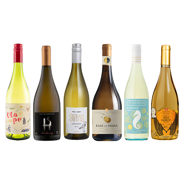 KIT Vinhos Chardonnay - 7 unidades