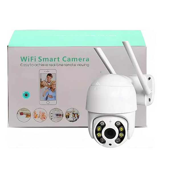 Câmera WiFi Smart com Visão Remota em Tempo Real