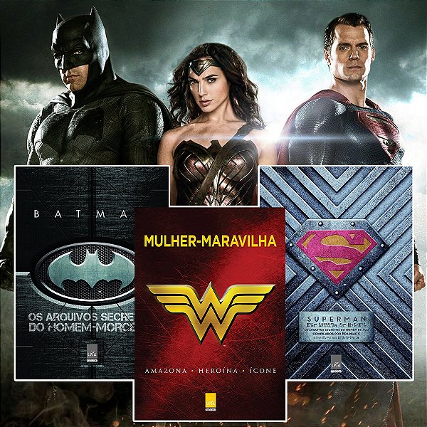 Trilogia Arquivos Secretos - Batman, Mulher-Maravilha e Superman