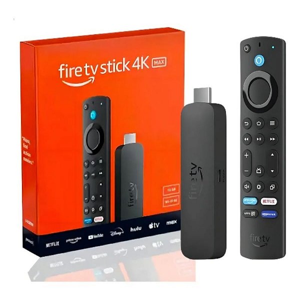 Amazon Fire TV Stick 4K MAX 16GB Wi-Fi 6E Alexa Controle por Voz
