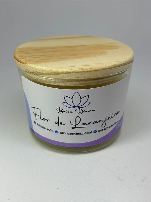 Vela Aromática - Flor de Laranjeira (100g)