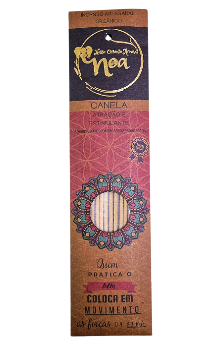 Incenso Artesanal Orgânico NOA (Canela)