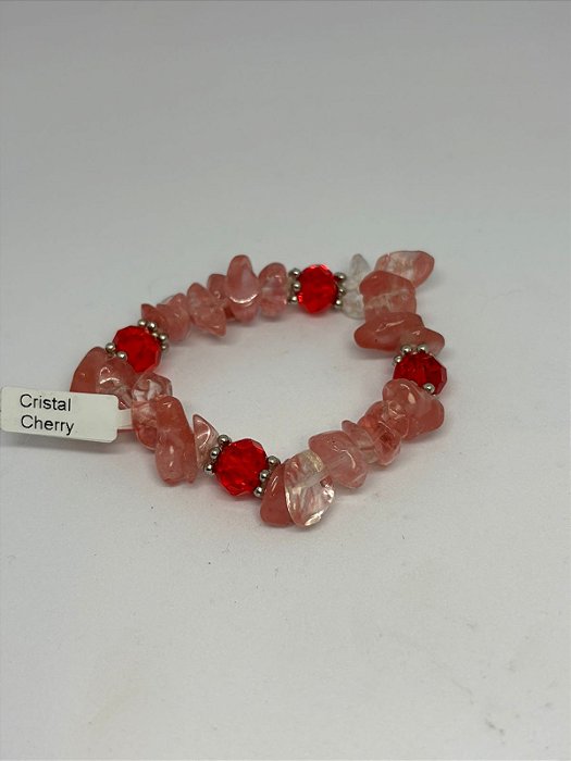 Pulseira Cristal Cherry