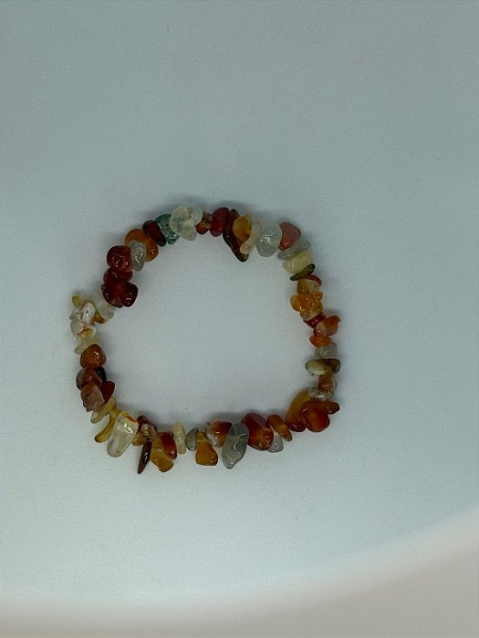 Pulseira de Ágata Vermelha