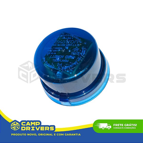 RELE FOTOELETRICO NEMA 7 PINOS PARA LUMINARIA PUBLICA LED BIVOLT