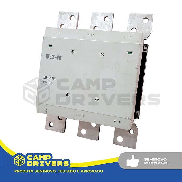 CONTATOR EATON DIL H1400 - SEMINOVO