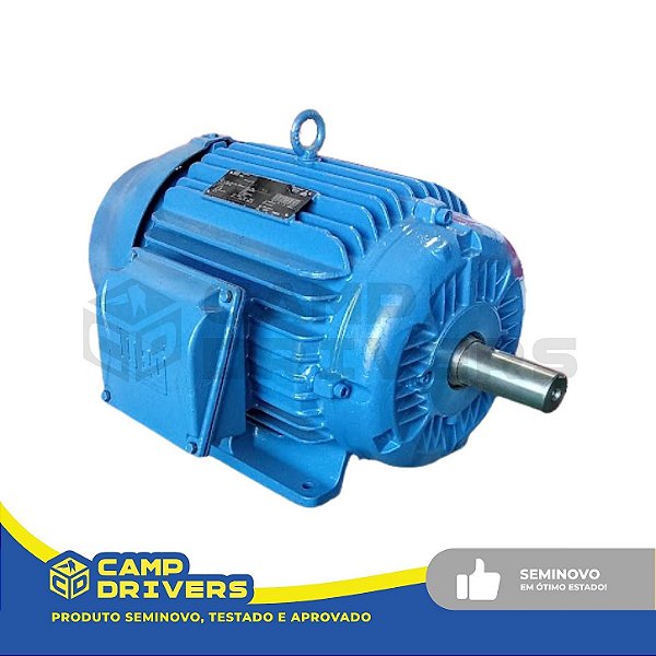 MOTOR W22 IR3 PREMIUM 20 CV 8P 180L 220/380/440V IPW55 60Hz - SEMINOVO