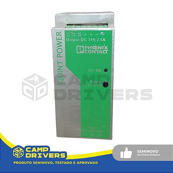 FONTE QUINT-PS-100-240ac/24dc/2,5 - SEMINOVO