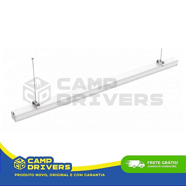 LUMINÁRIA HERMÉTICA LED 40W 220-240V 5000LM 6500K BRASILED