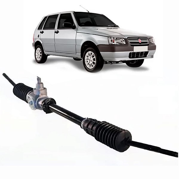 Caixa de Direção Mecânica do Fiat Uno Pino Grosso