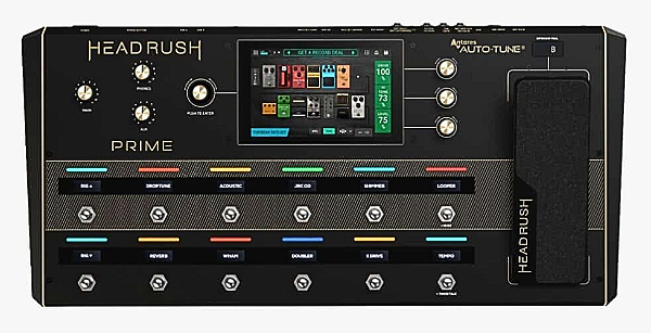 PEDALEIRA PARA GUITARRA E BAIXO HEADRUSH PRIME
