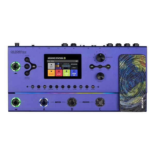 PEDALEIRA PARA GUITARRA MOOER GE200 PRO LI