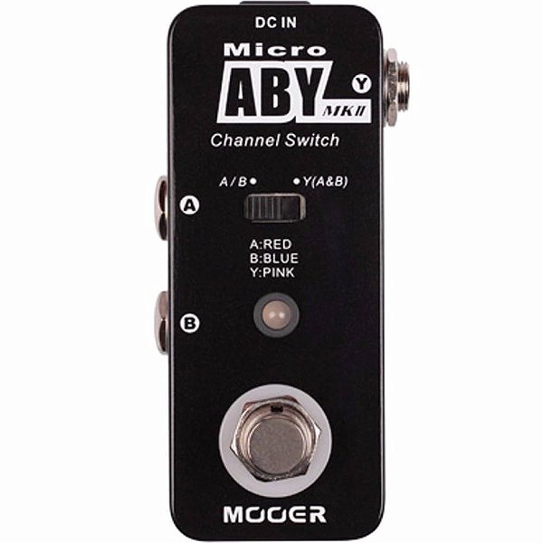 MICRO PEDAL COMUTADOR VERSÁTIL MOOER ABY MKII